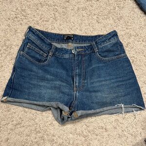 Frank and Oak Classic Blue Jean Shorts